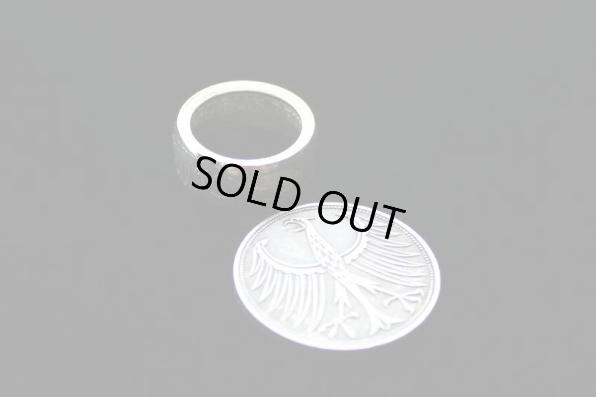 画像4: 指輪／コインリング／5マルク銀貨／西ドイツ／イーグル (4)