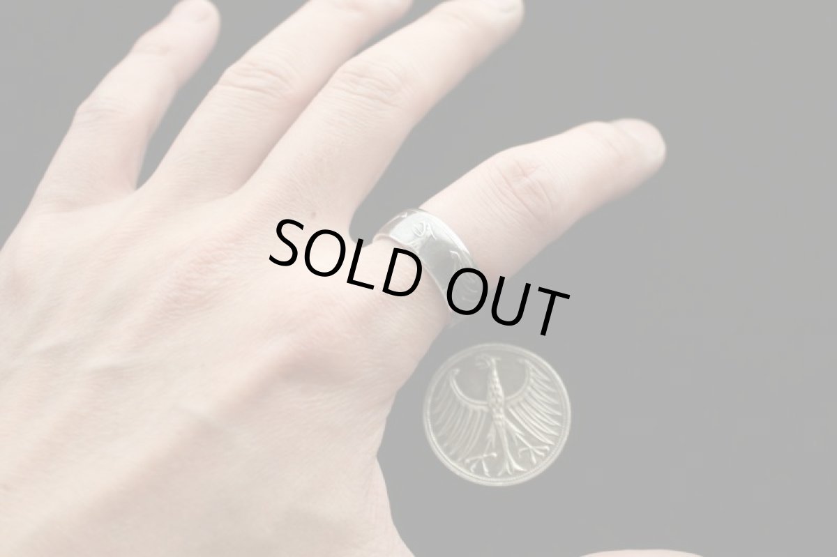 画像2: 指輪／コインリング／5マルク銀貨／西ドイツ／イーグル (2)