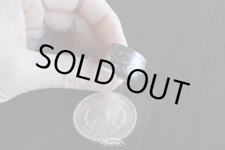 一枚の銀貨からペアリングを制作