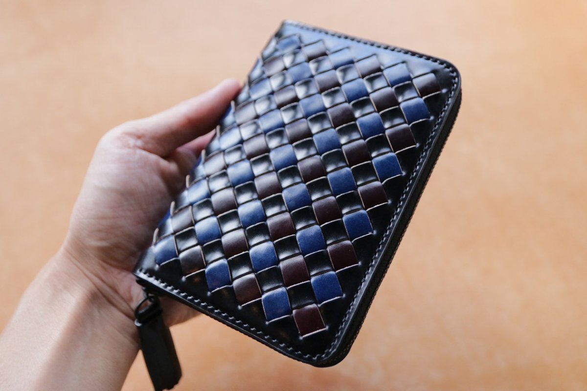 画像5: 【定番革】馬革臀部／コードバン／レーデルオガワ (5)