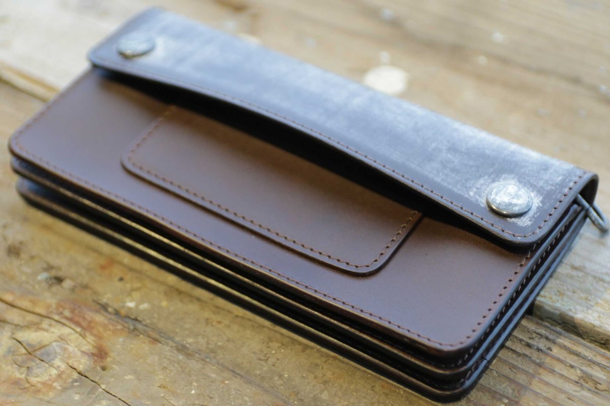 画像4: 【オーダーメイド】 長財布/ロングウォレット/トラッカーウォレット/カスタム/オリジナル/一点もの (4)