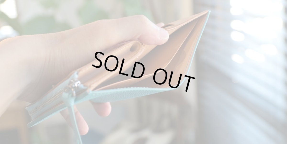 画像4: 【限定品・在庫品】コンパクトウォレット／ヴィヴィッド／ヌメ革 (4)