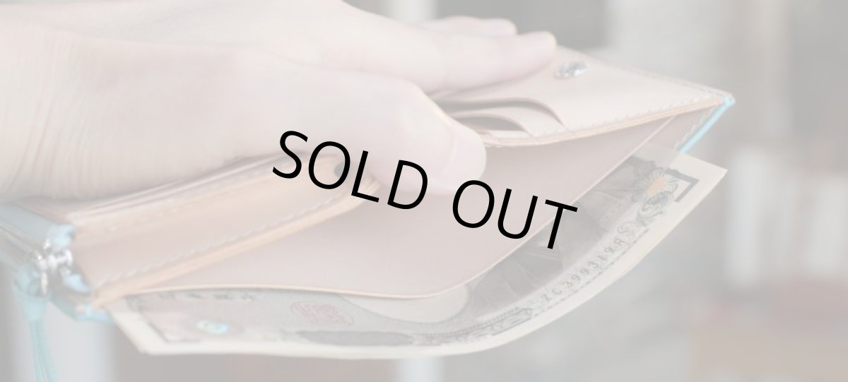 画像6: 【限定品・在庫品】コンパクトウォレット／ヴィヴィッド／ヌメ革 (6)