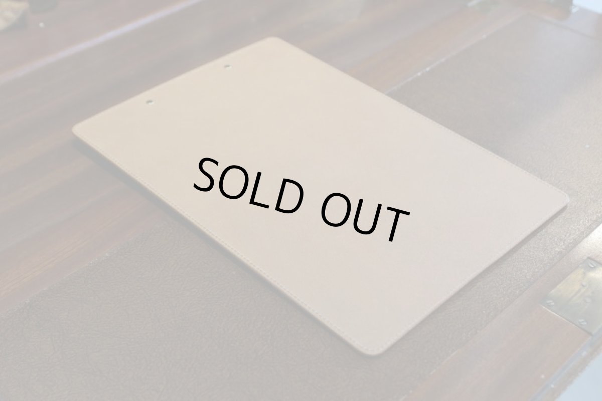 画像3: 【在庫品】革製下敷き／レザーボード／A4サイズ縦型 (3)