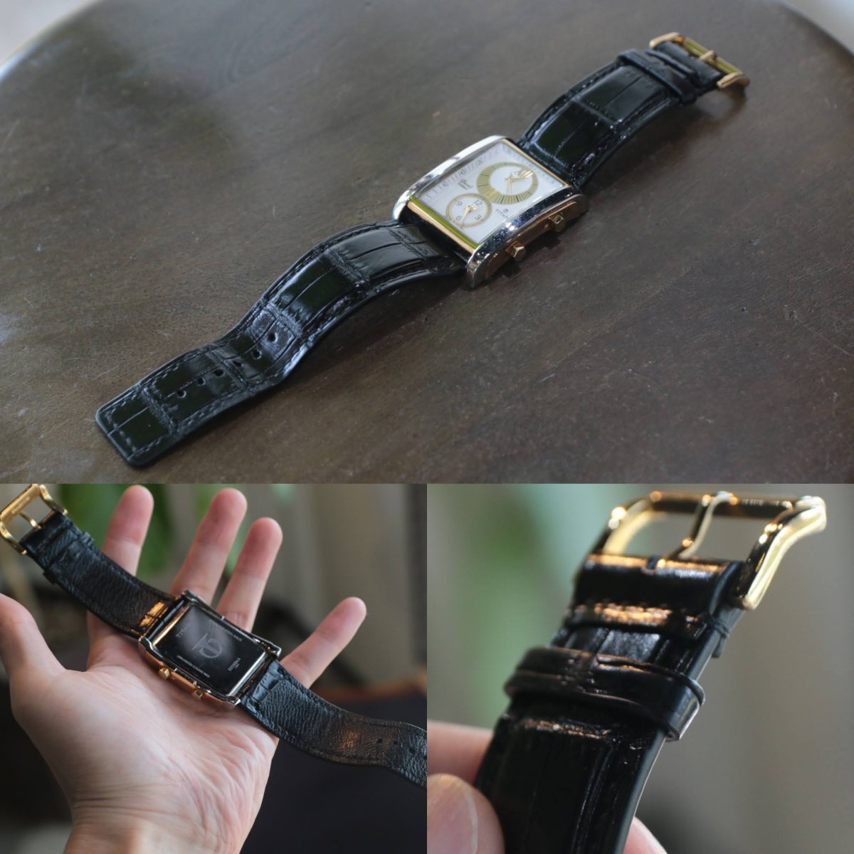 画像8: 【定番革】ワニ革／クロコダイル／スモールクロコ／イリエワニ／ポロサス (8)