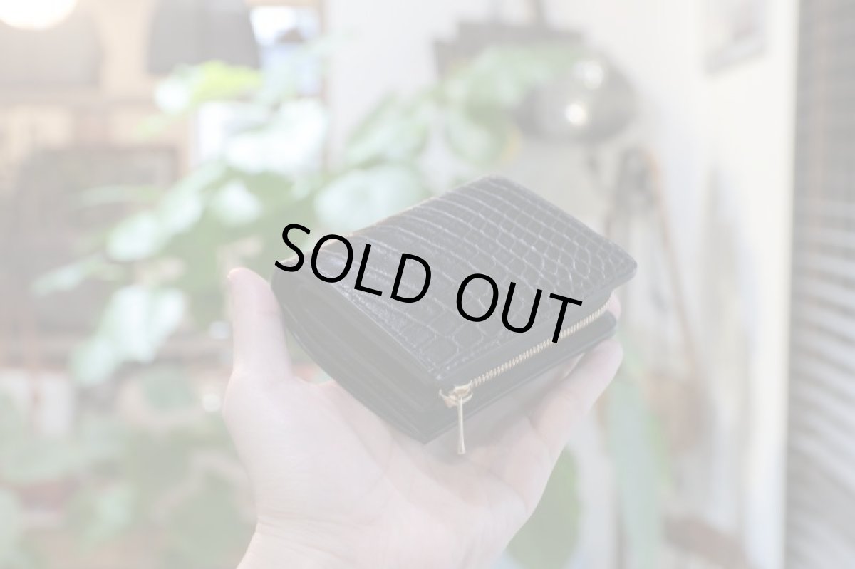 画像2: 【限定品・在庫品】コンパクトウォレット／スモールクロコ (2)