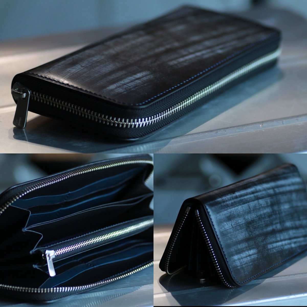 ブライドルレザーブラック