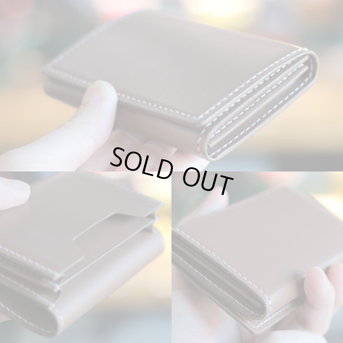 新色ヌメ革名刺入れ