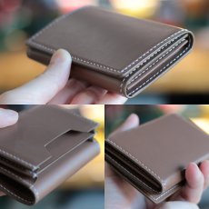 新色ヌメ革名刺入れ