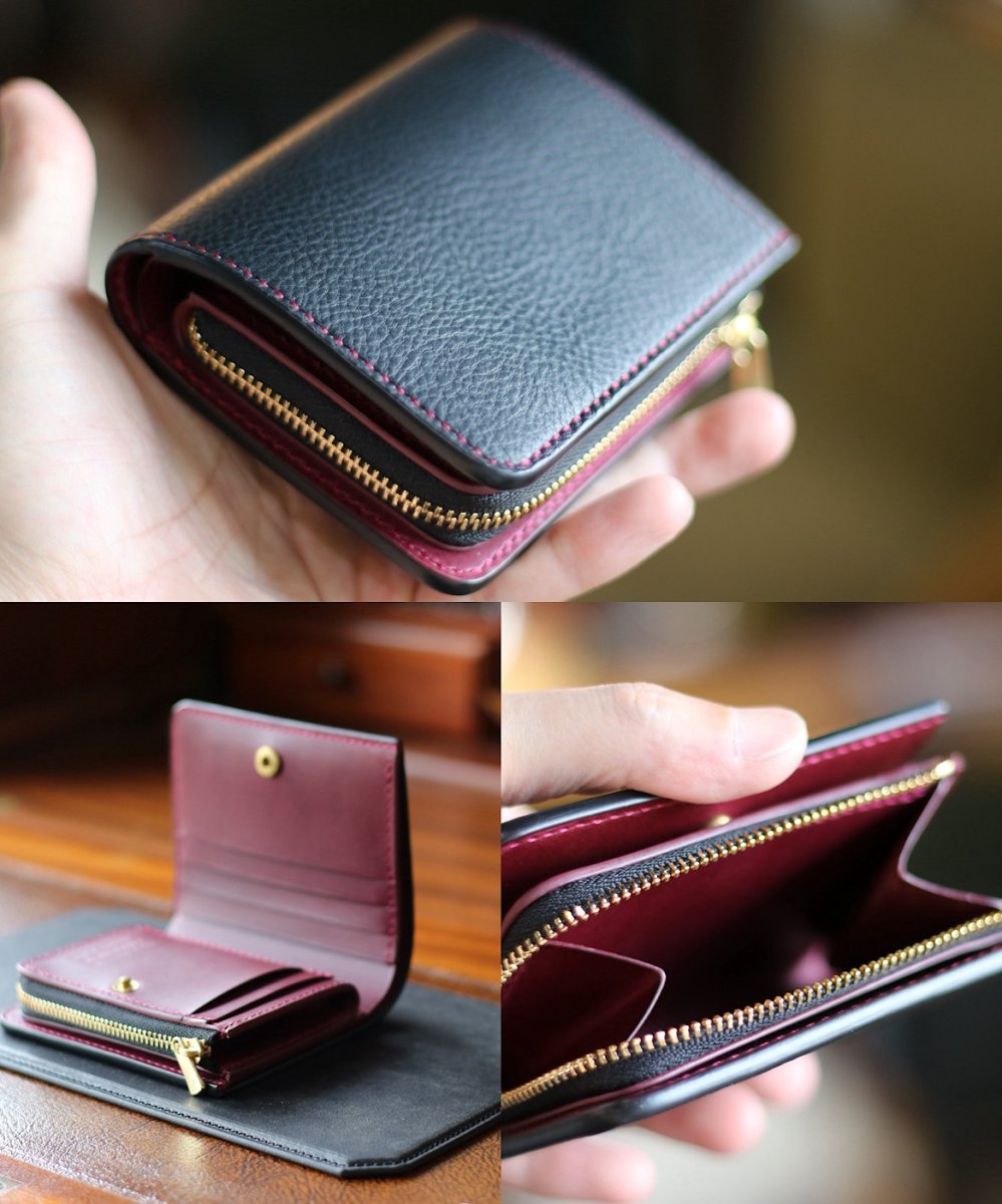 画像1: 【限定品・在庫品】コンパクトウォレット／ミネルバボックス／ブッテーロ (1)