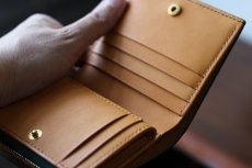 画像4: 【限定品・在庫品】コンパクトウォレット／ヴォーエプソンダークグリーン (4)