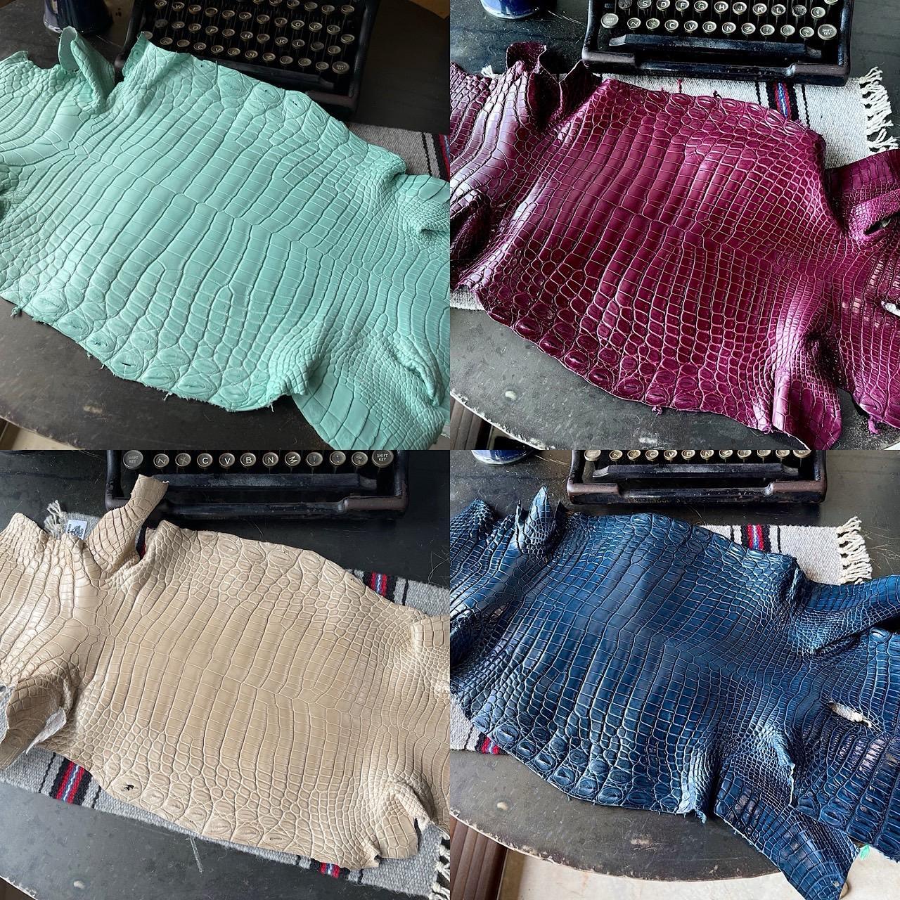 限定革が多数入荷