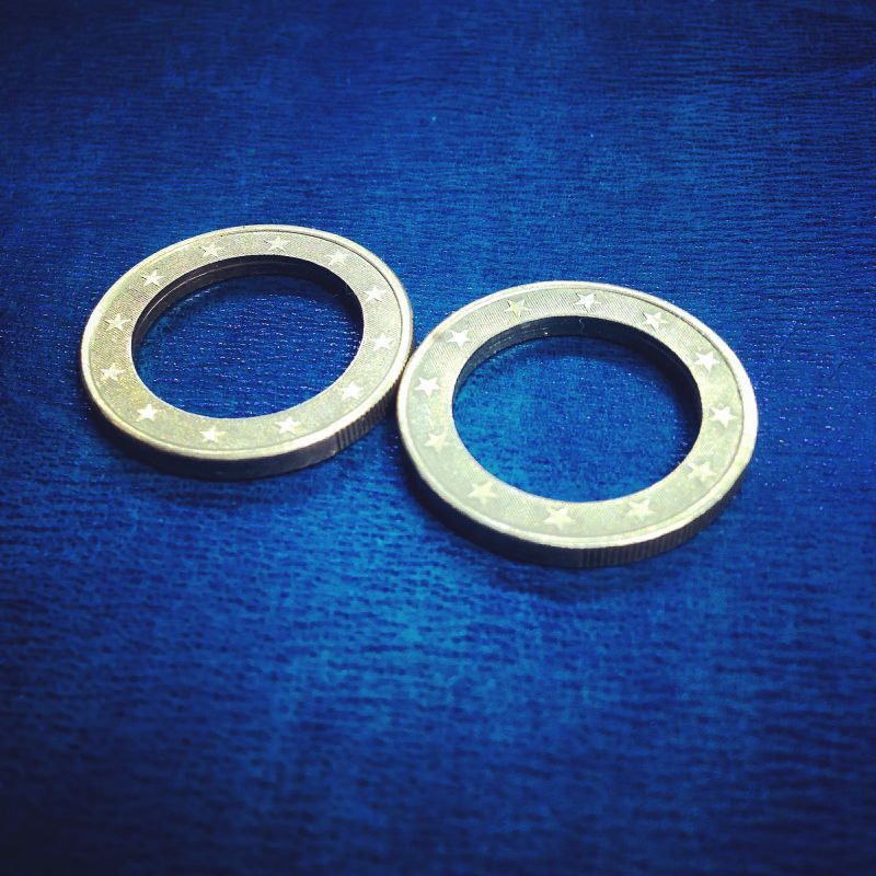 指輪／スターコインリング／真鍮