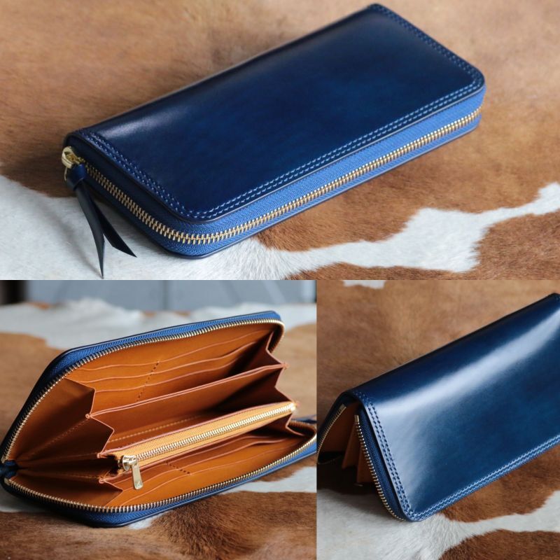フルオーダーメイドファスナー長財布 こだわりの長財布を制作いたします。