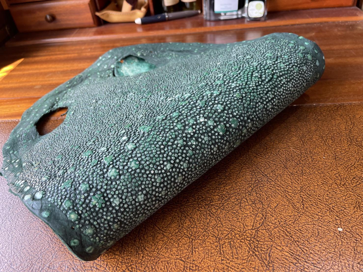 限定素材 カイラギ グリーン