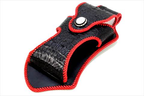 画像2: ダブルステッチウォレットケース (2)